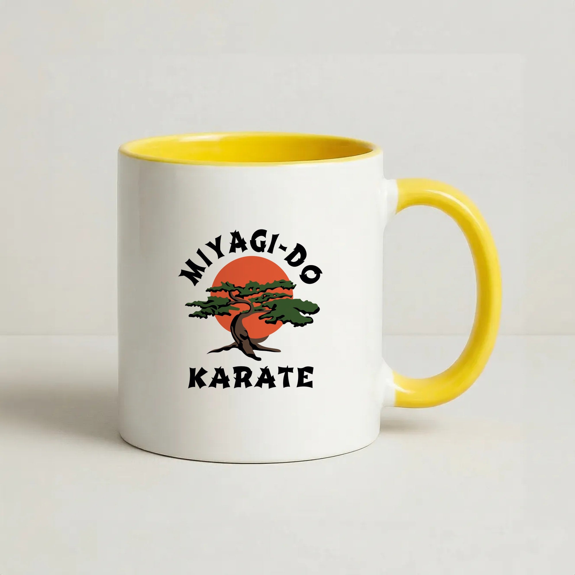 Miyagi-do Karate - C Kai Coffee Yellow Mug