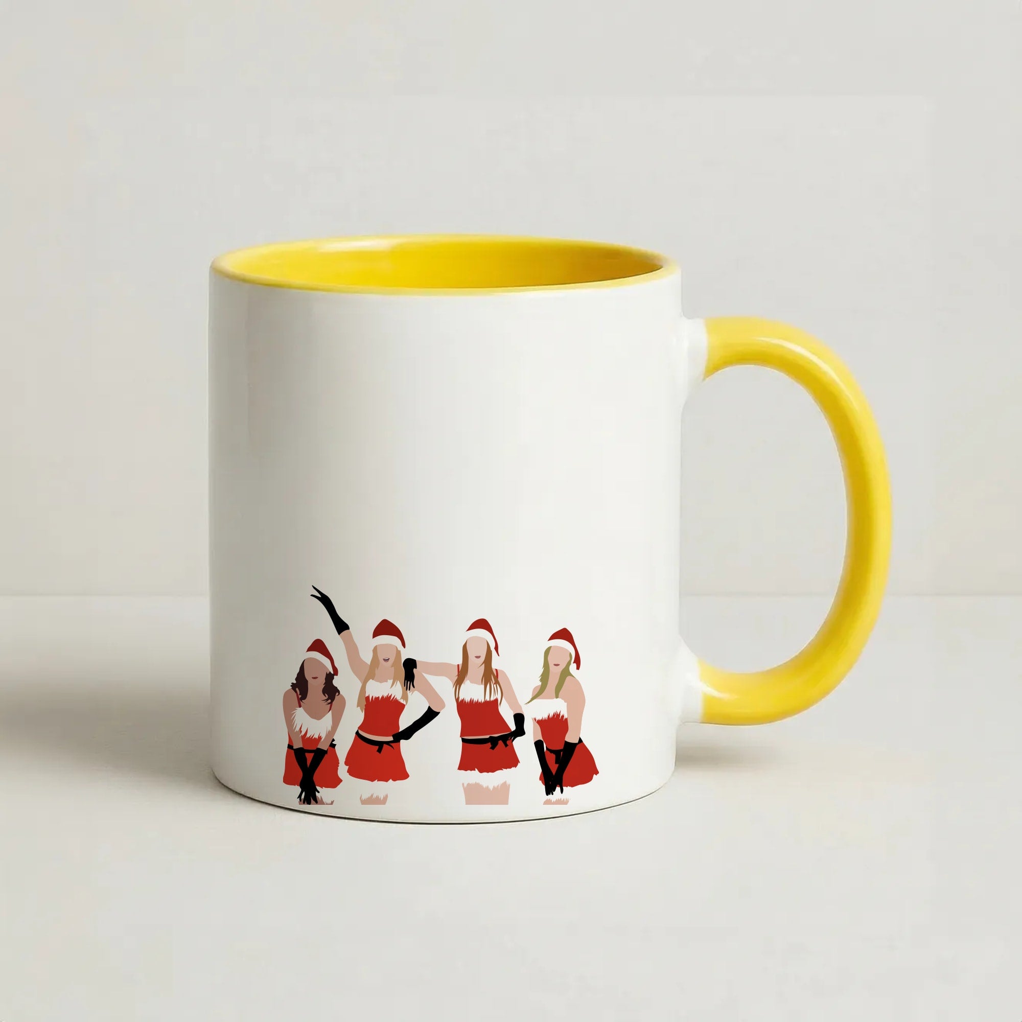 Meanies Christmas Coffee Yellow Mug