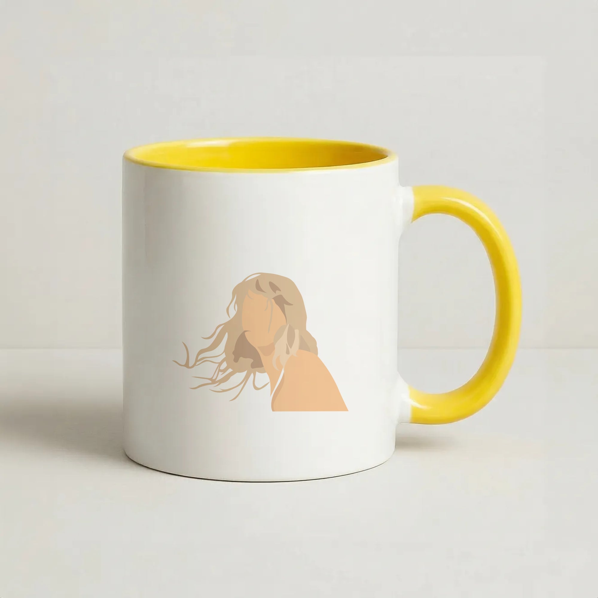 1898 - Taylor Coffee Yellow Mug