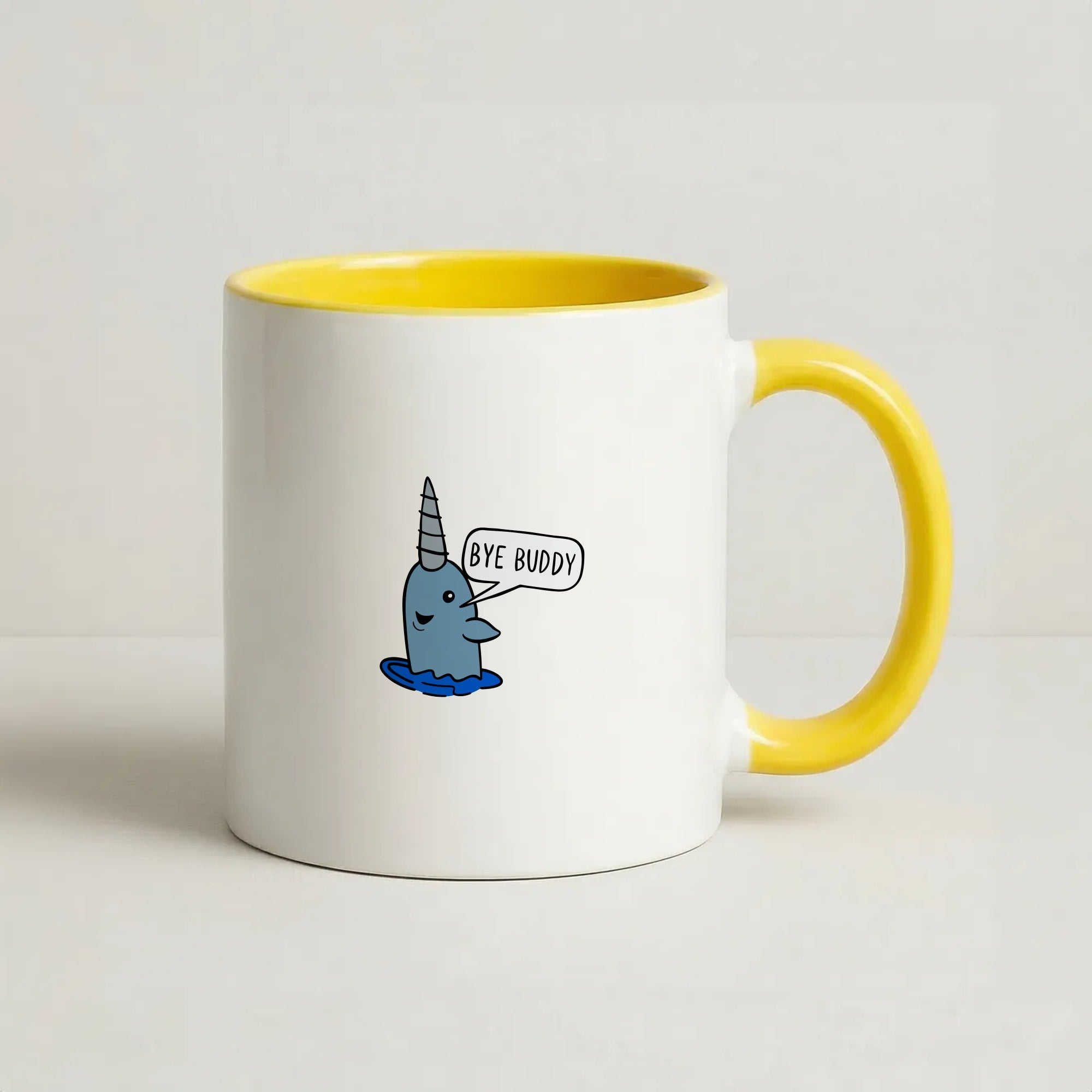Bye Buddy - Elf Coffee Yellow Mug