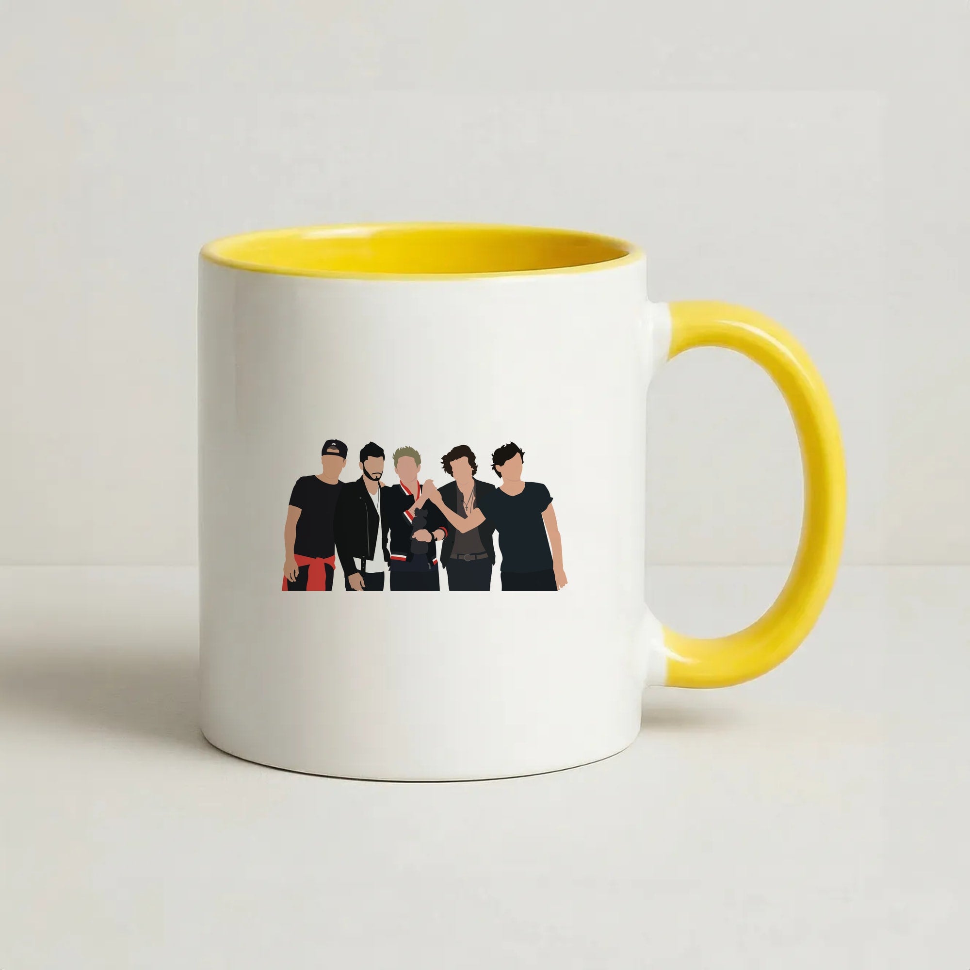 The 1D Crew Coffee Yellow Mug