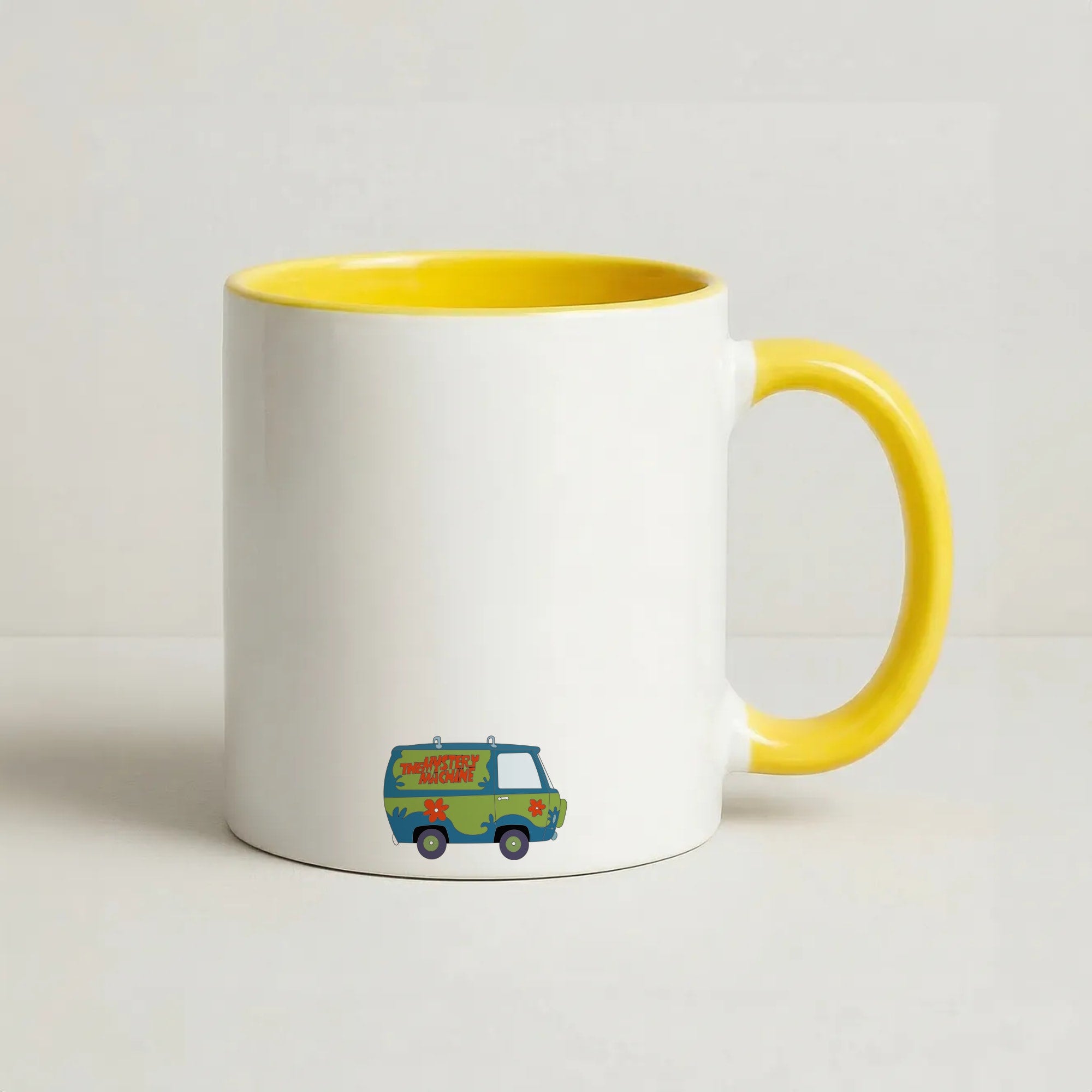 The Mystery Machine - Scoob Coffee Yellow Mug