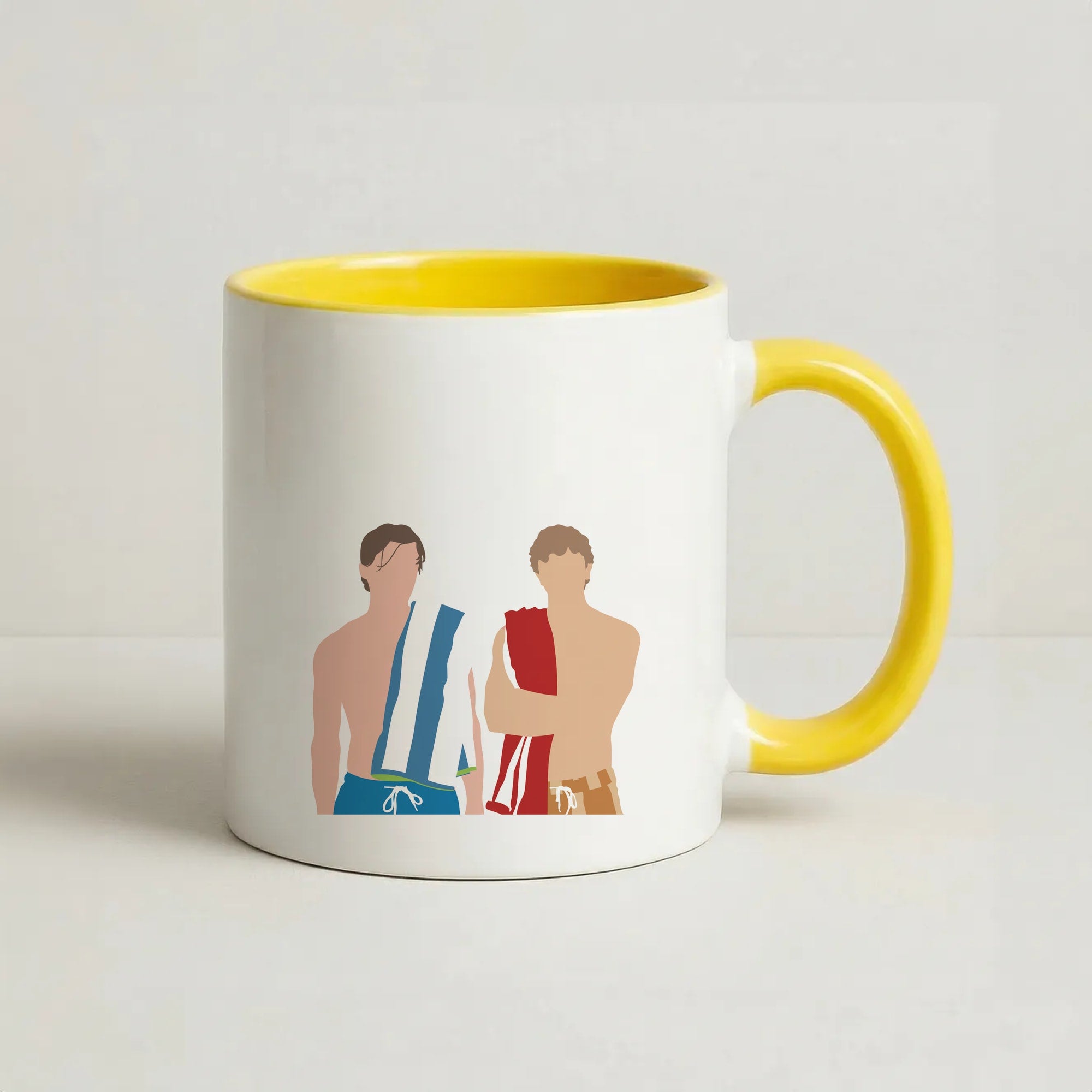 Conrad And Jeremiah - TSITP Coffee Yellow Mug
