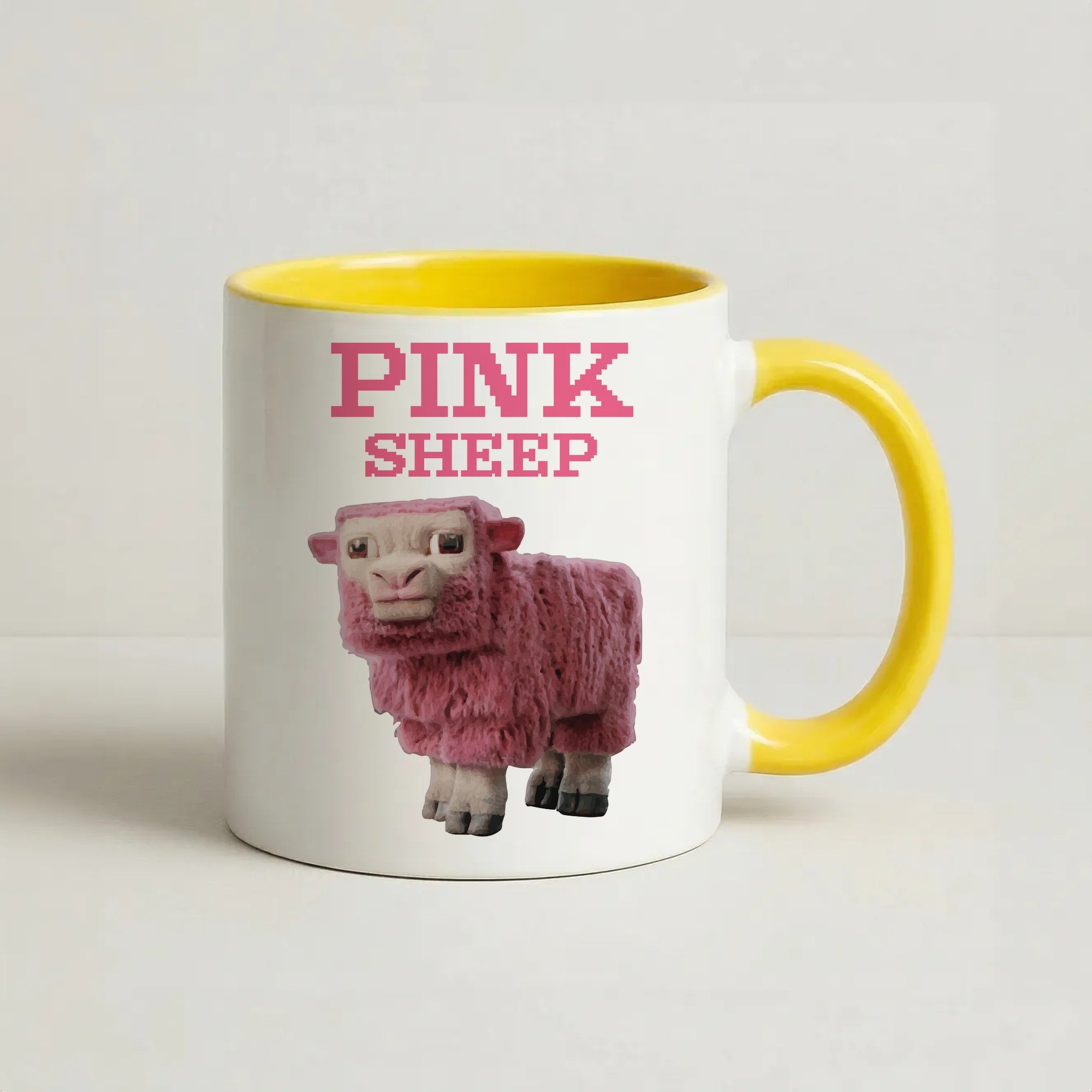 Black Sheep Coffee Yellow Mug