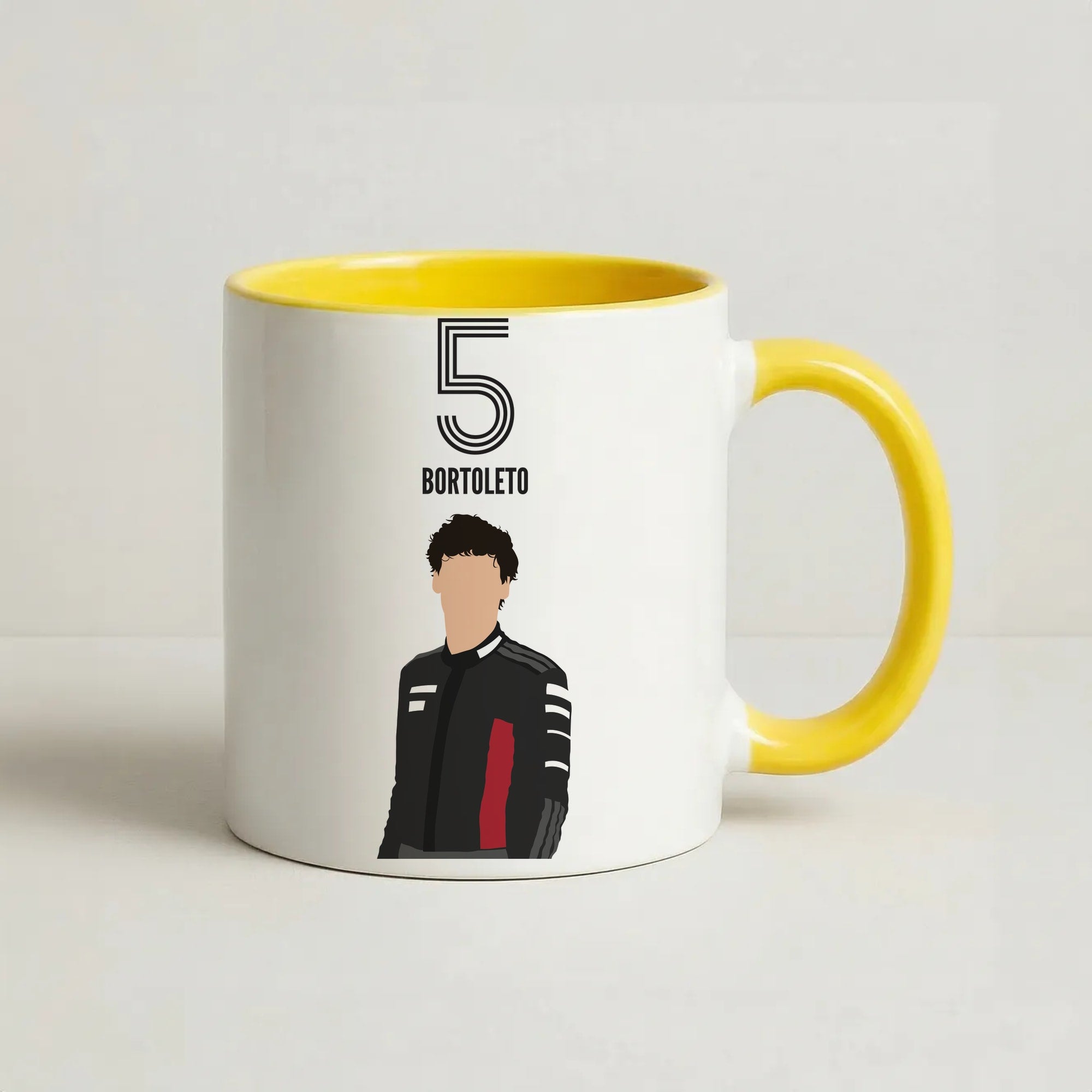 Bortoleto 2026 Coffee Yellow Mug