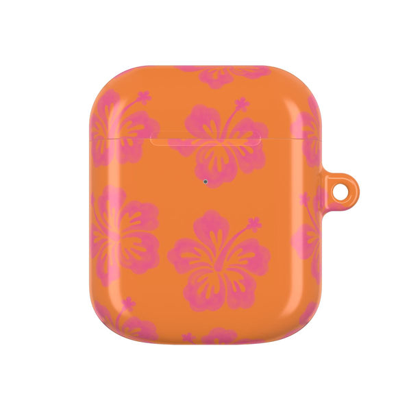 Hibiscus Heatwave AirPods case — AirPods 1