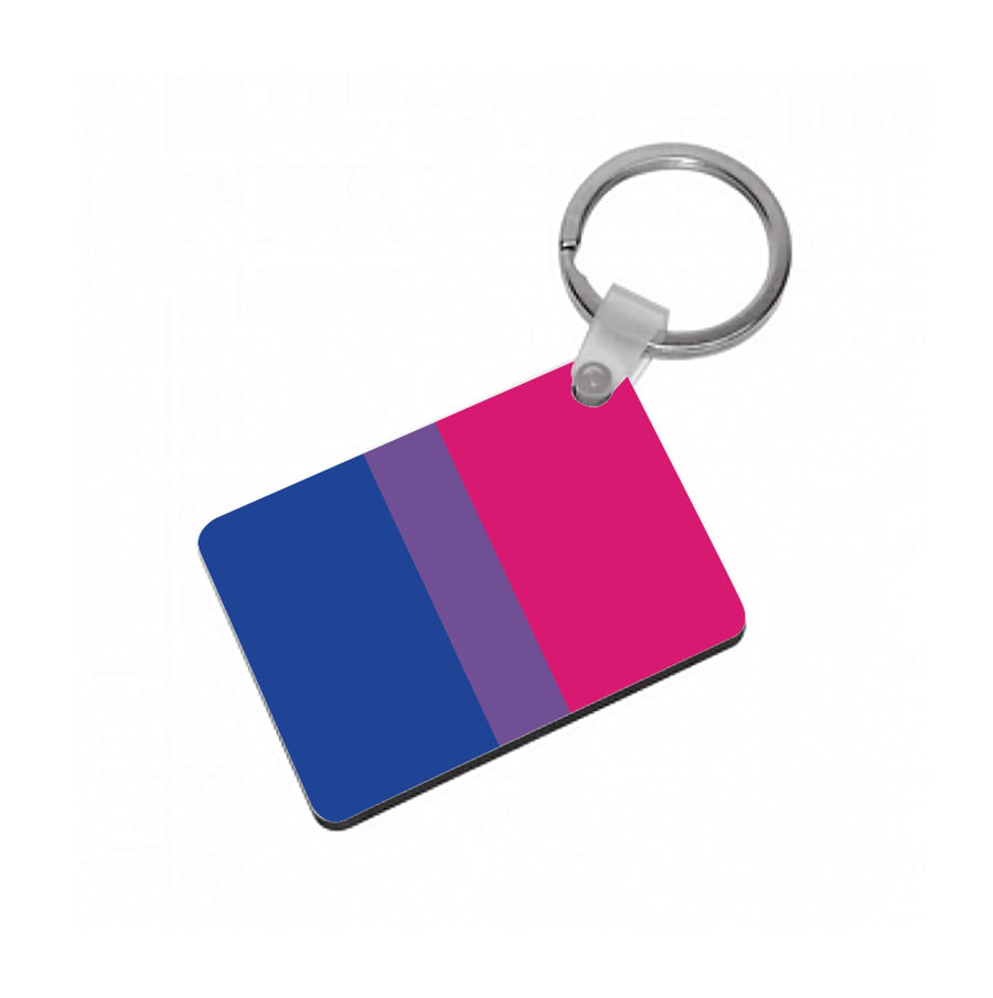 Bisexual Flag - Pride Keyring