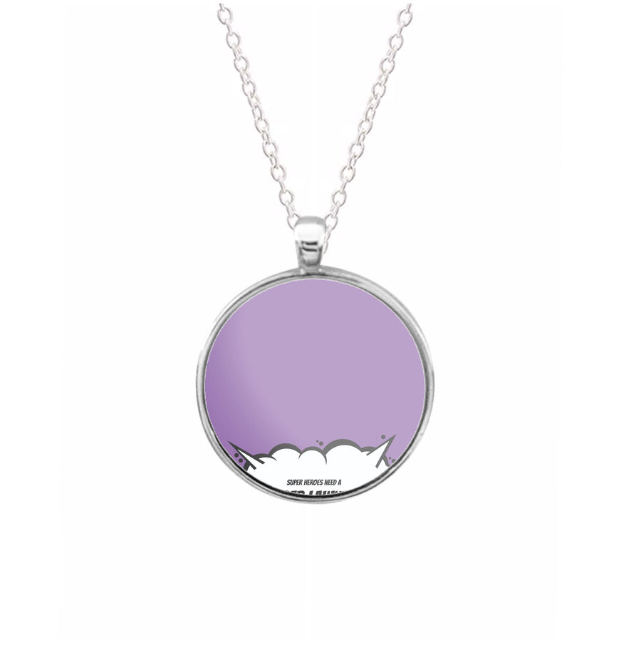Super Heroes Need A Super Lawyer - She Hulk Necklace