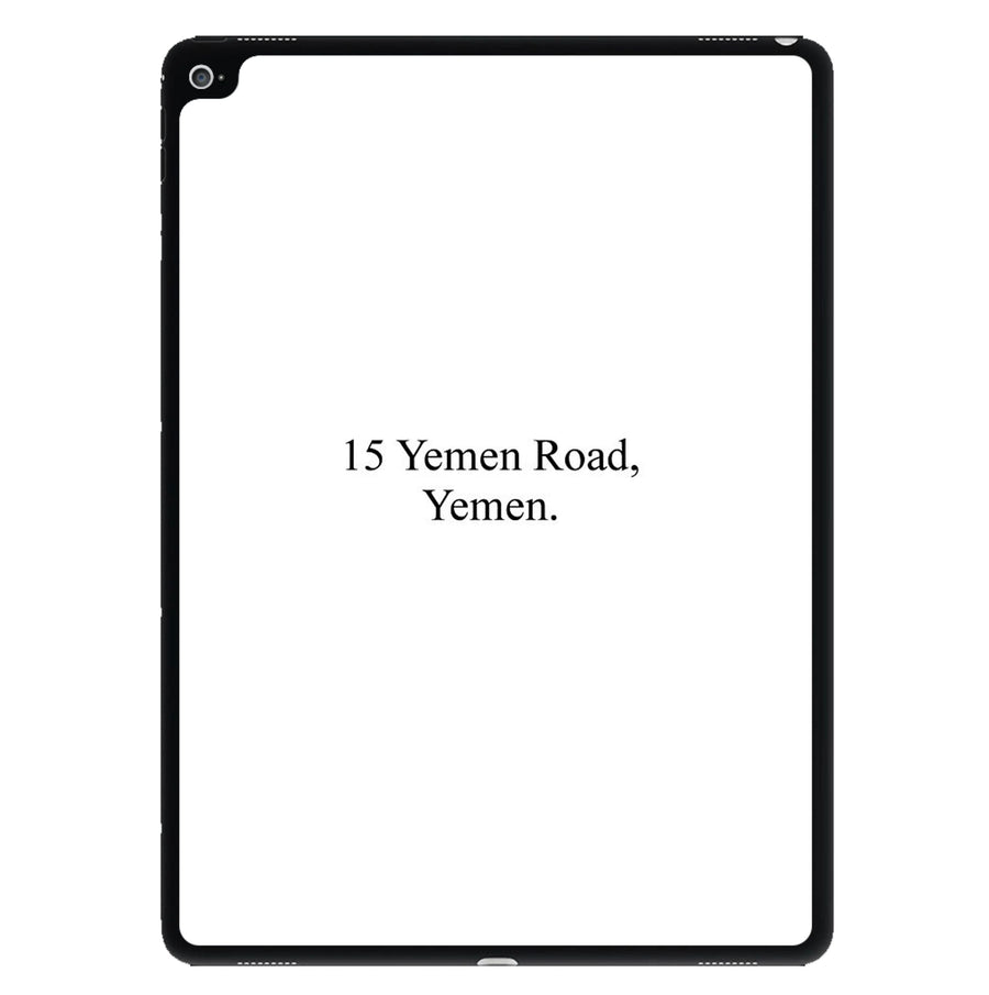 15 Yemen Road, Yemen - Friends iPad Case