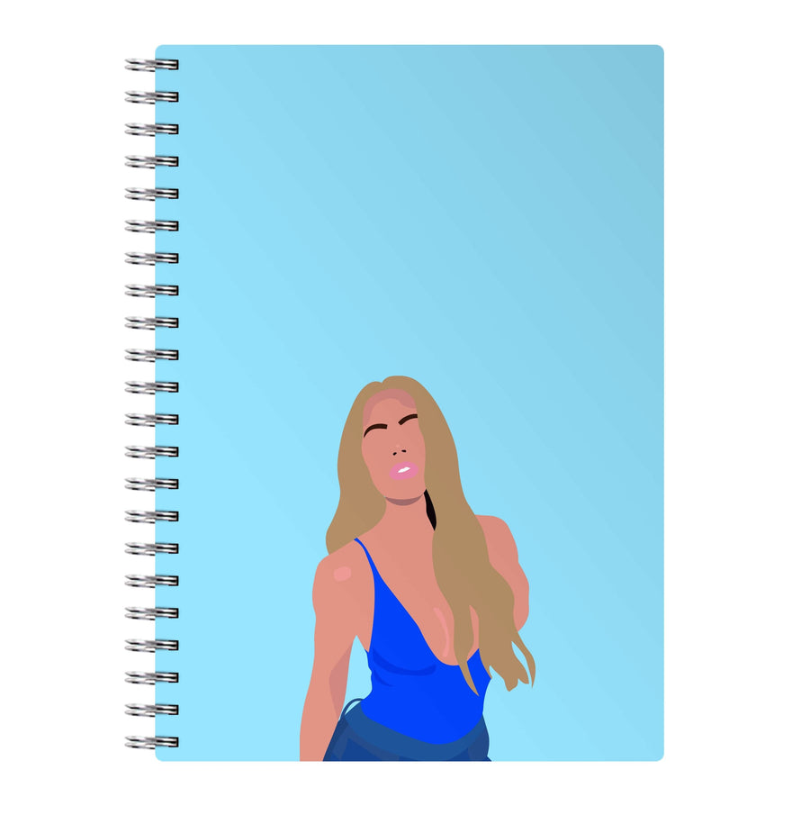 Khloe Kardashian silhouette Notebook