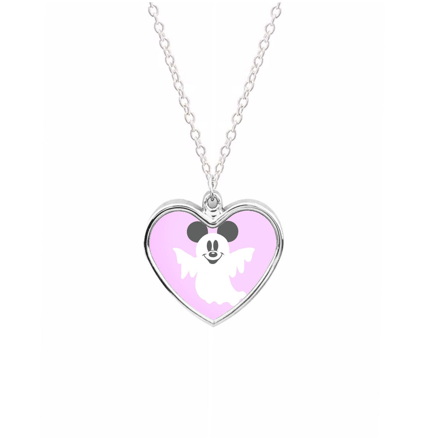 Mickey Mouse Ghost - Disney Halloween Necklace