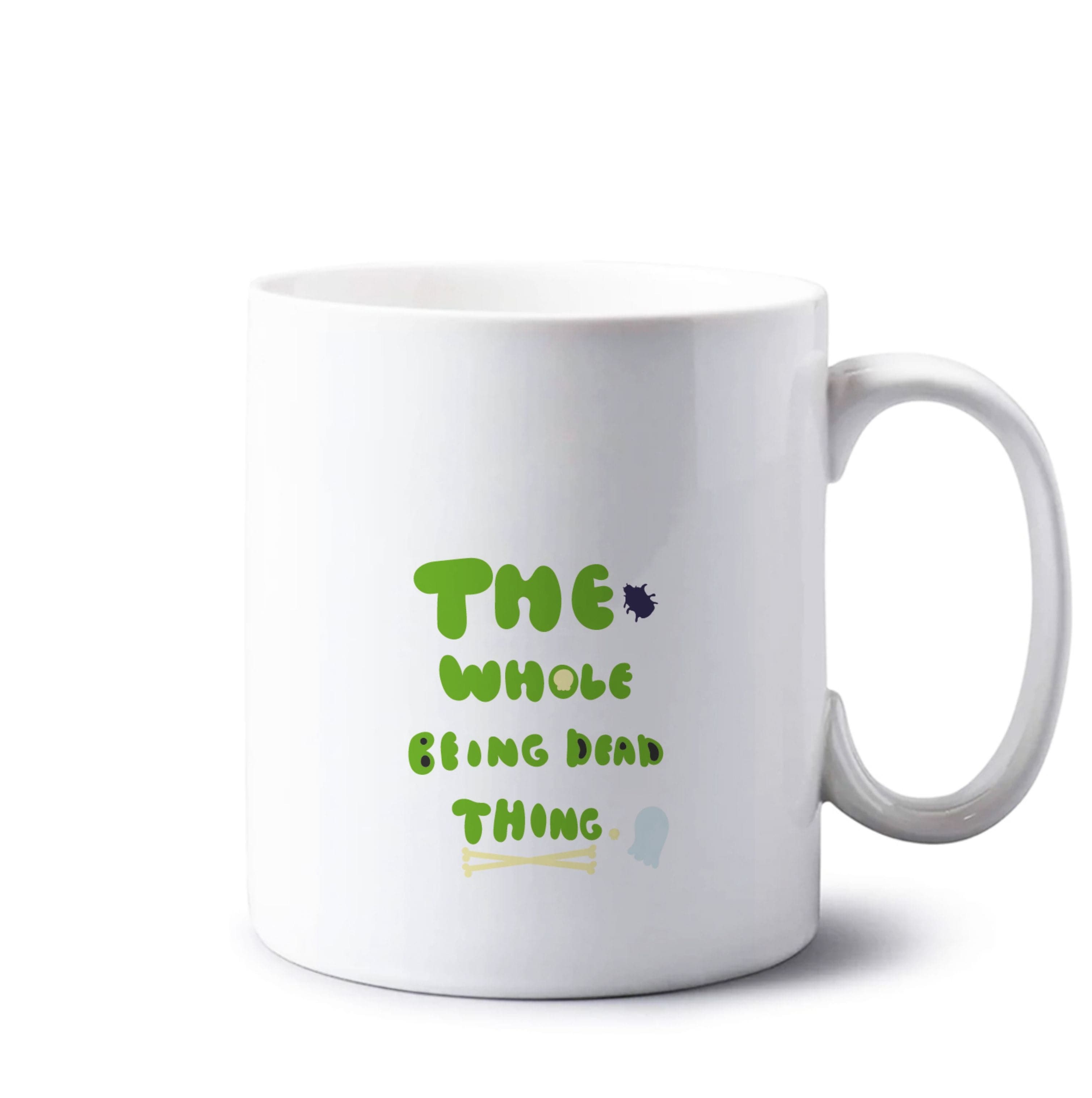 The Whole Being Dead Thing - Beetle Halloween Mug