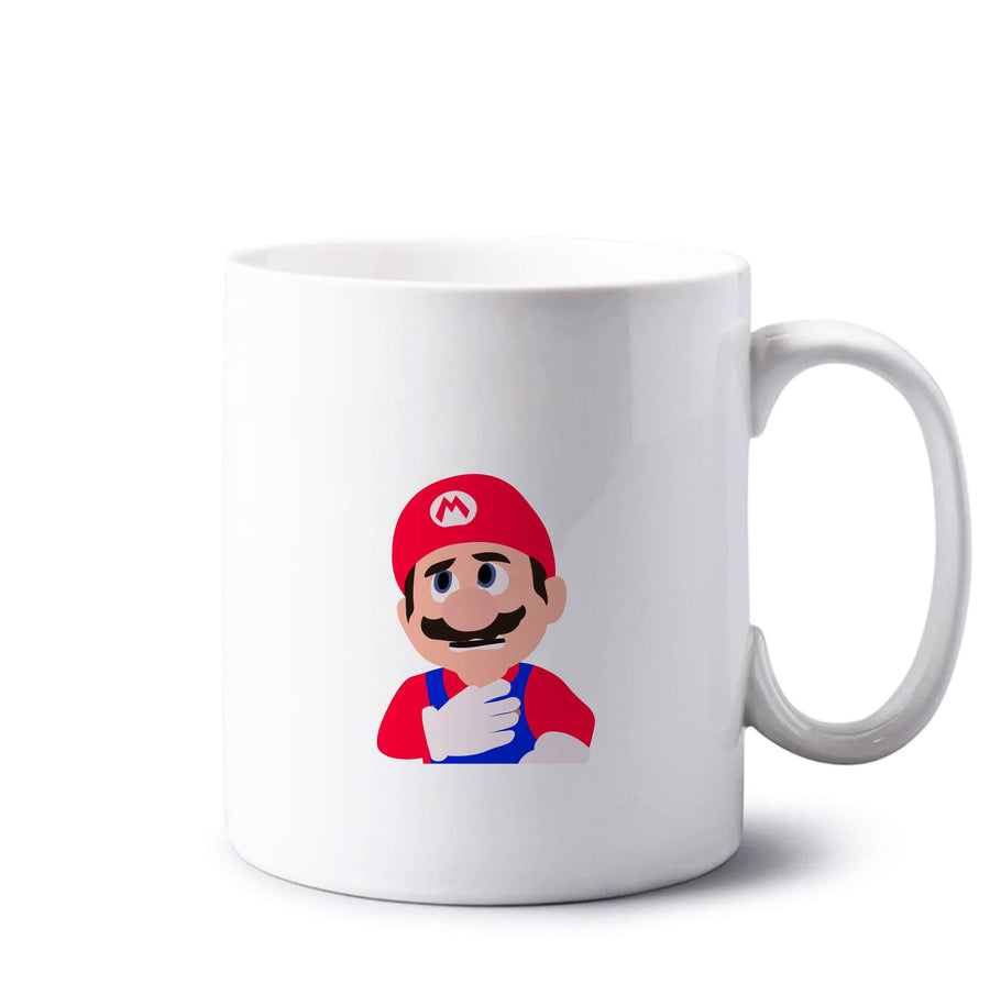Worried Mario - The Super Mario Bros Mug