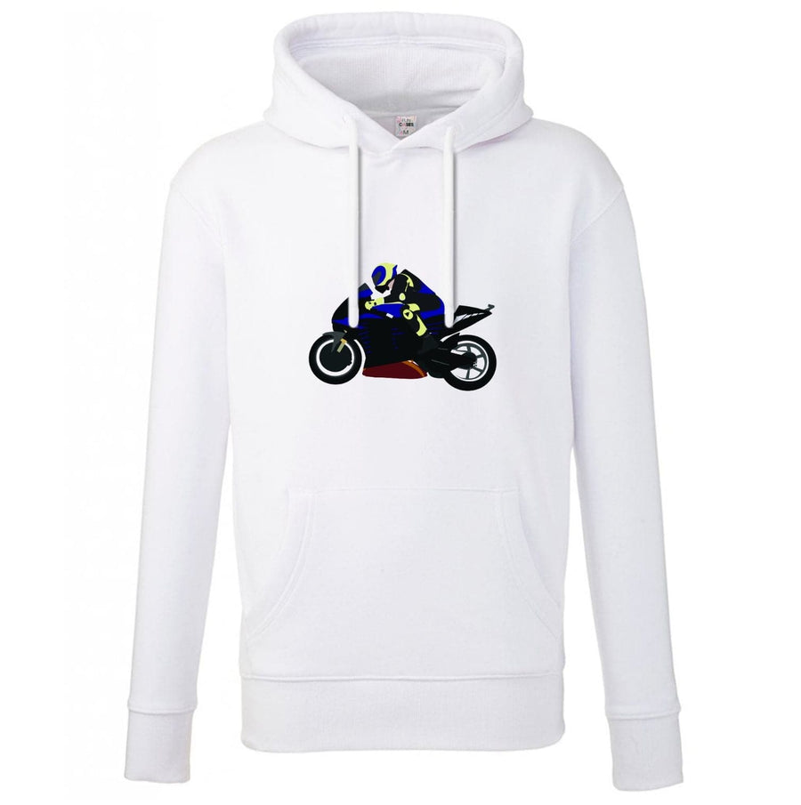 Purple Motorbike - Moto GP Hoodie