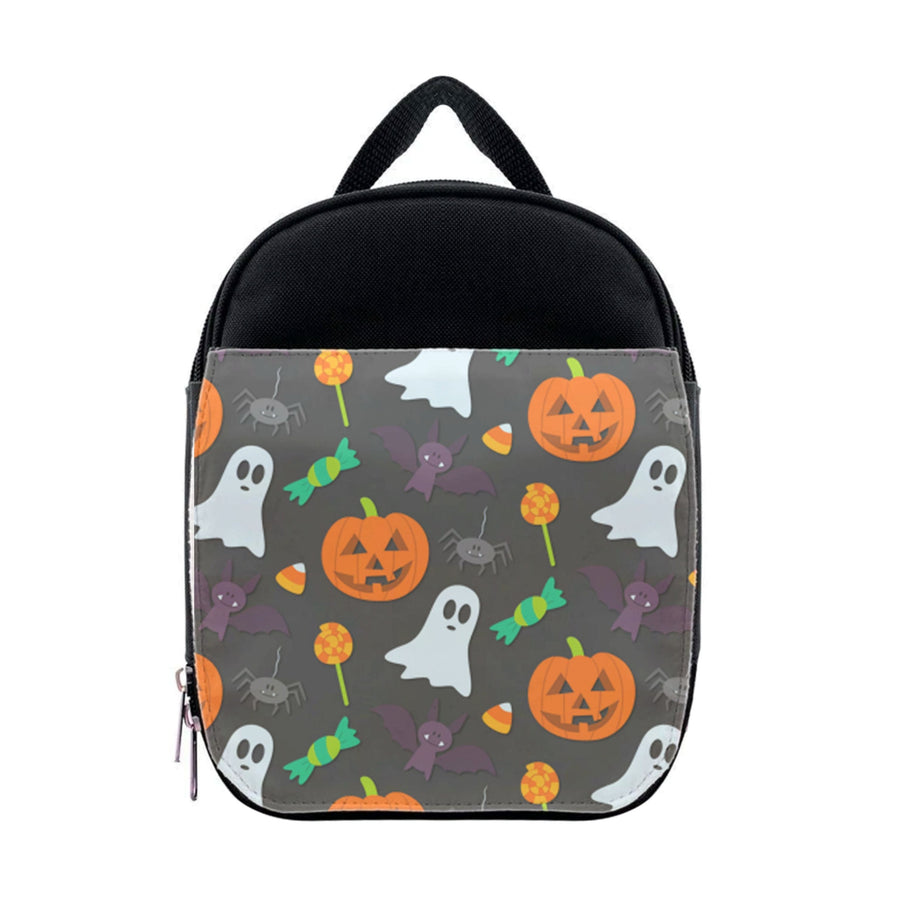 Colourful Halloween Pattern Lunchbox