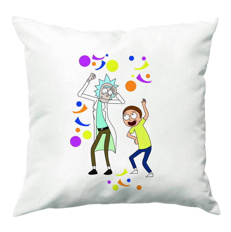 Rick And Morty Dancing Cushion