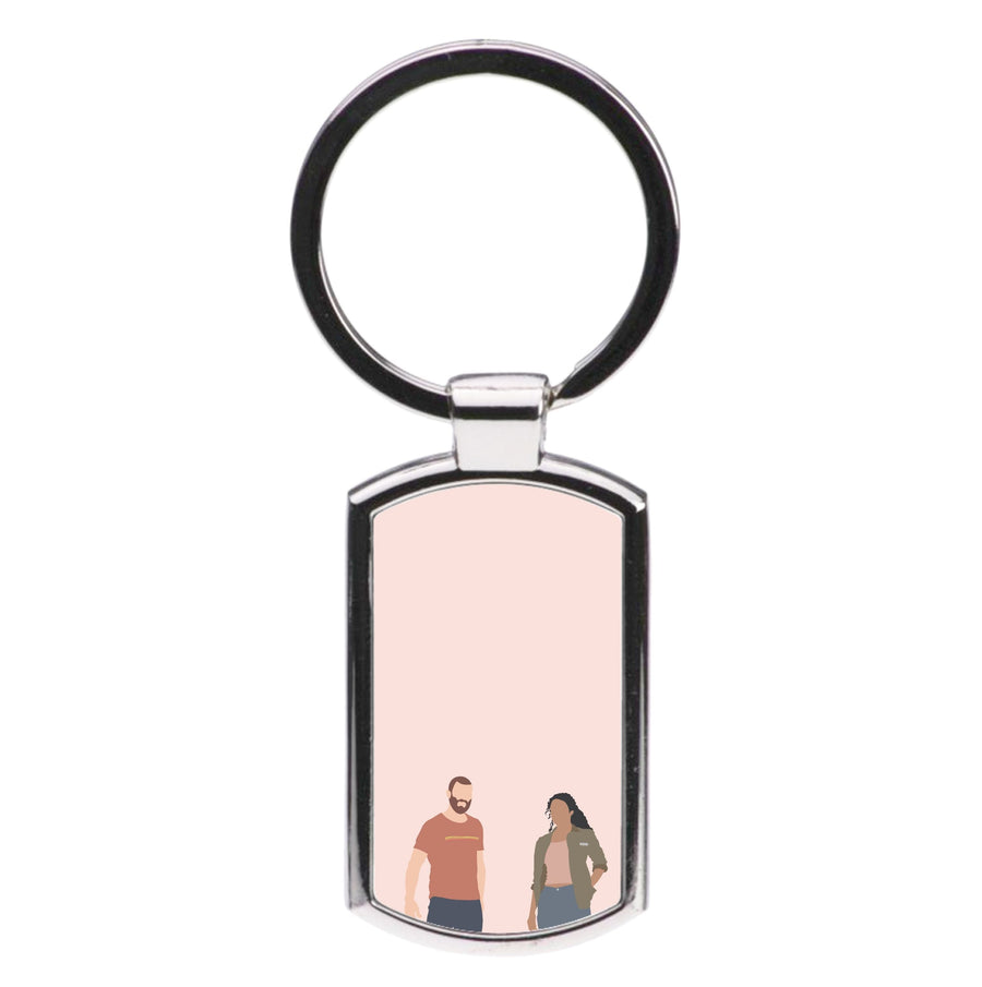 Luci And The Man - The Tourist Luxury Keyring