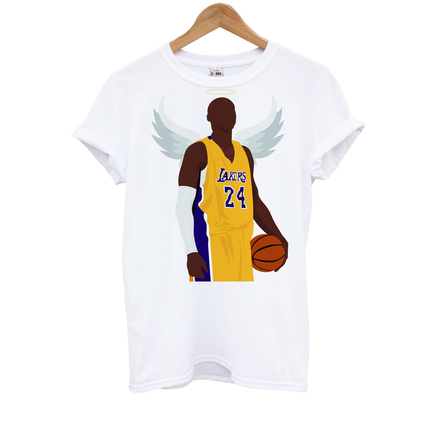 Kobe with wings - Basketball Kids T-Shirt