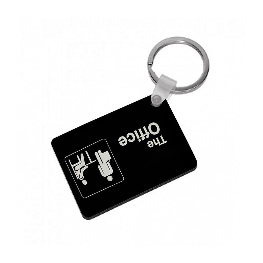 The Office Logo Keyring - Fun Cases