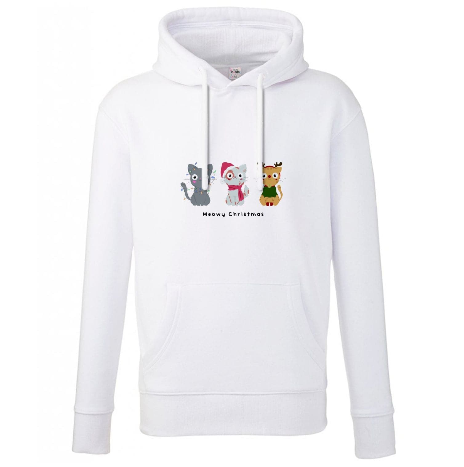Meowy Christmas Hoodie