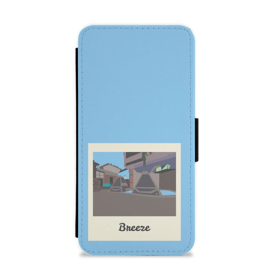 Breeze - Valorant Flip / Wallet Phone Case