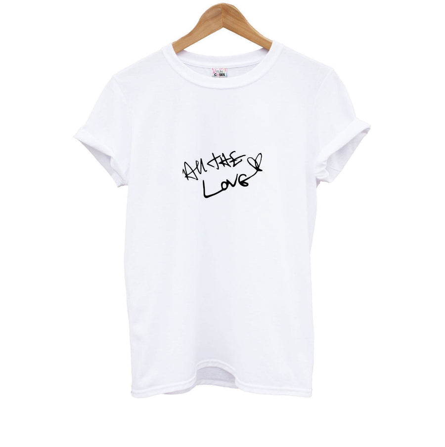 All The Love - Harry Kids T-Shirt