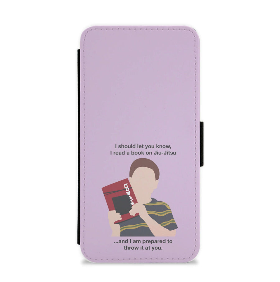 Book On Jiu-Jitsu - Young Sheldon Flip / Wallet Phone Case