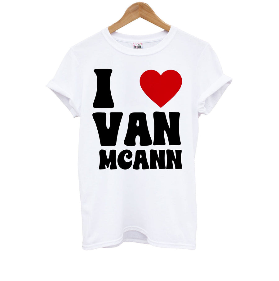 I Heart Vann MaCann - Catfish And The Bottlemen Kids T-Shirt