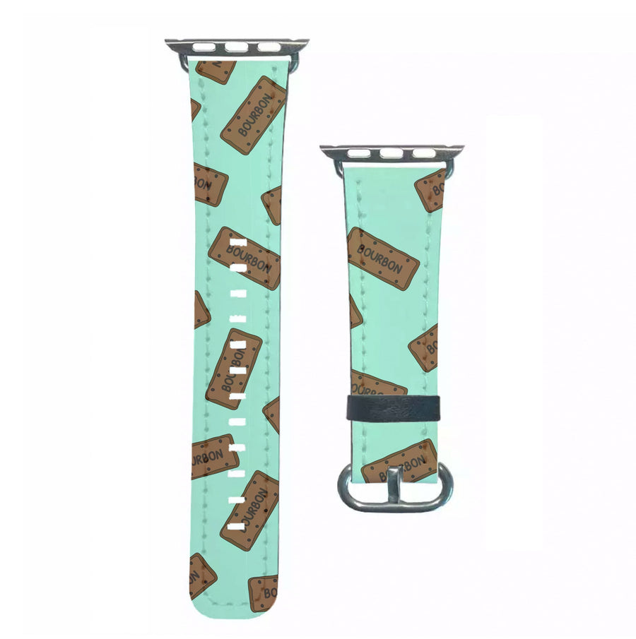 Bourbons - Biscuits Patterns Apple Watch Strap