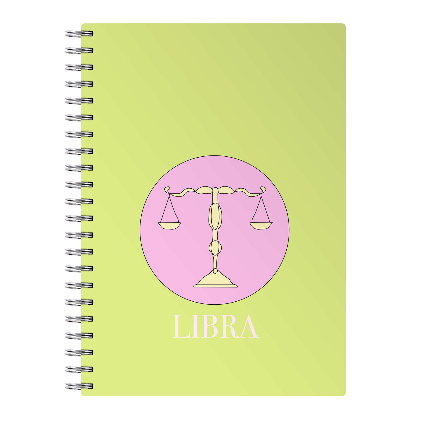 Libra - Tarot Cards Notebook
