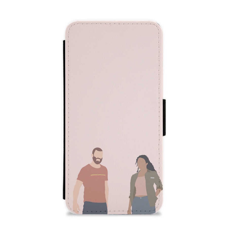 Luci And The Man - The Tourist Flip / Wallet Phone Case
