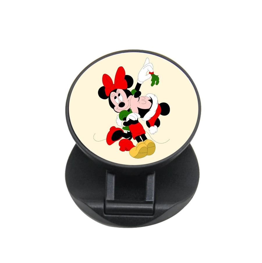 Mistletoe Mickey And Minnie Mouse - Christmas FunGrip