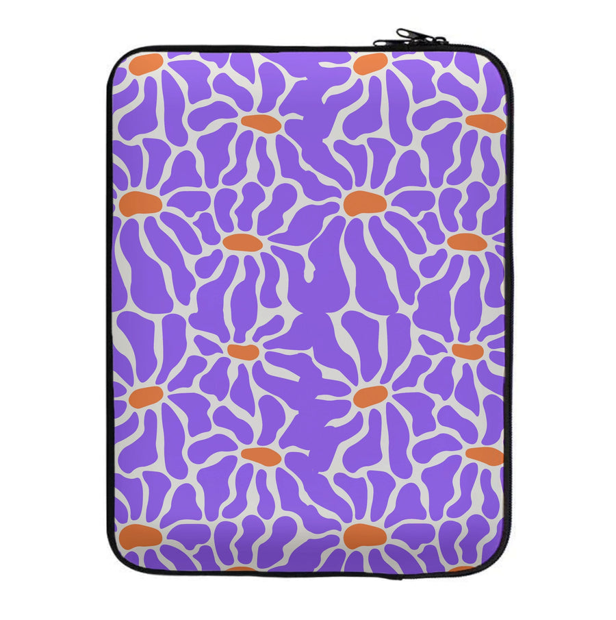 Purple Flowers - Summer Laptop Sleeve