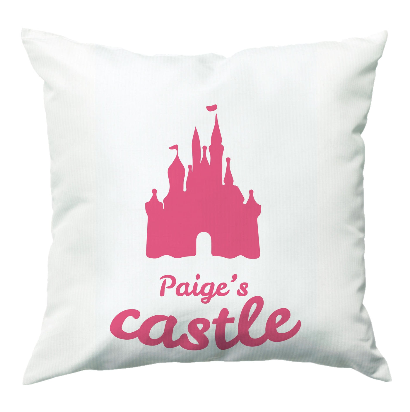 Disney Castle - Personalised Disney  Cushion
