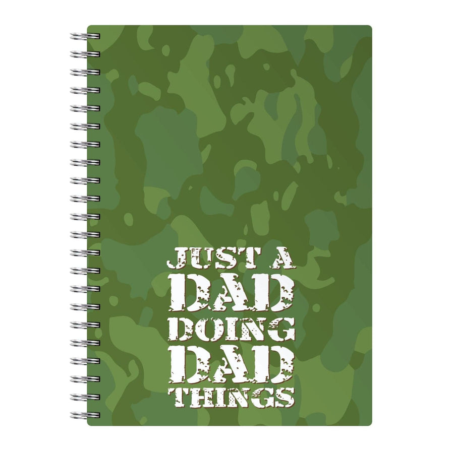 Doing Dad Things - Fathers Day Notebook