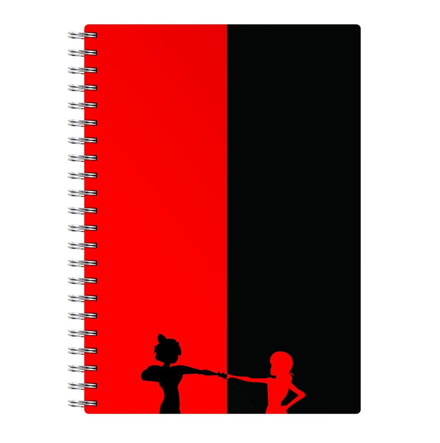 Red And Black - Miraculous Notebook