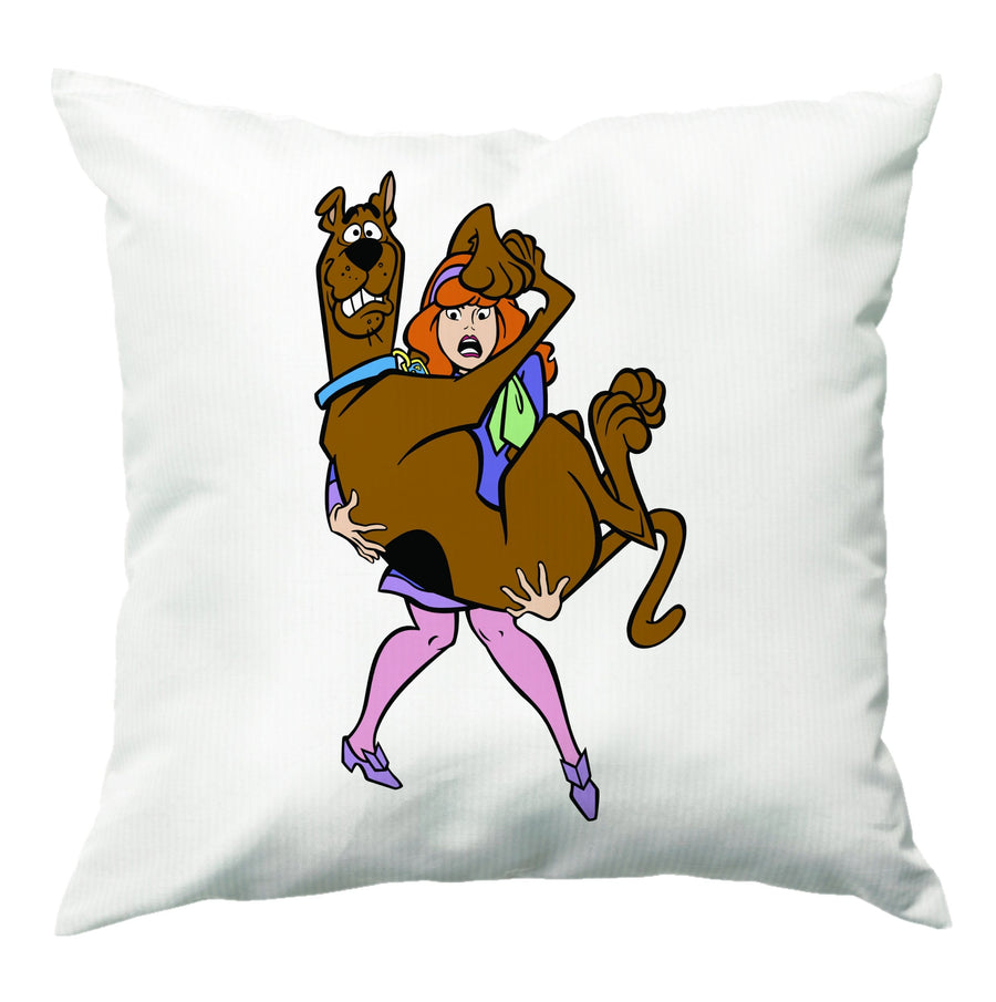 Scared - Scooby Doo Cushion