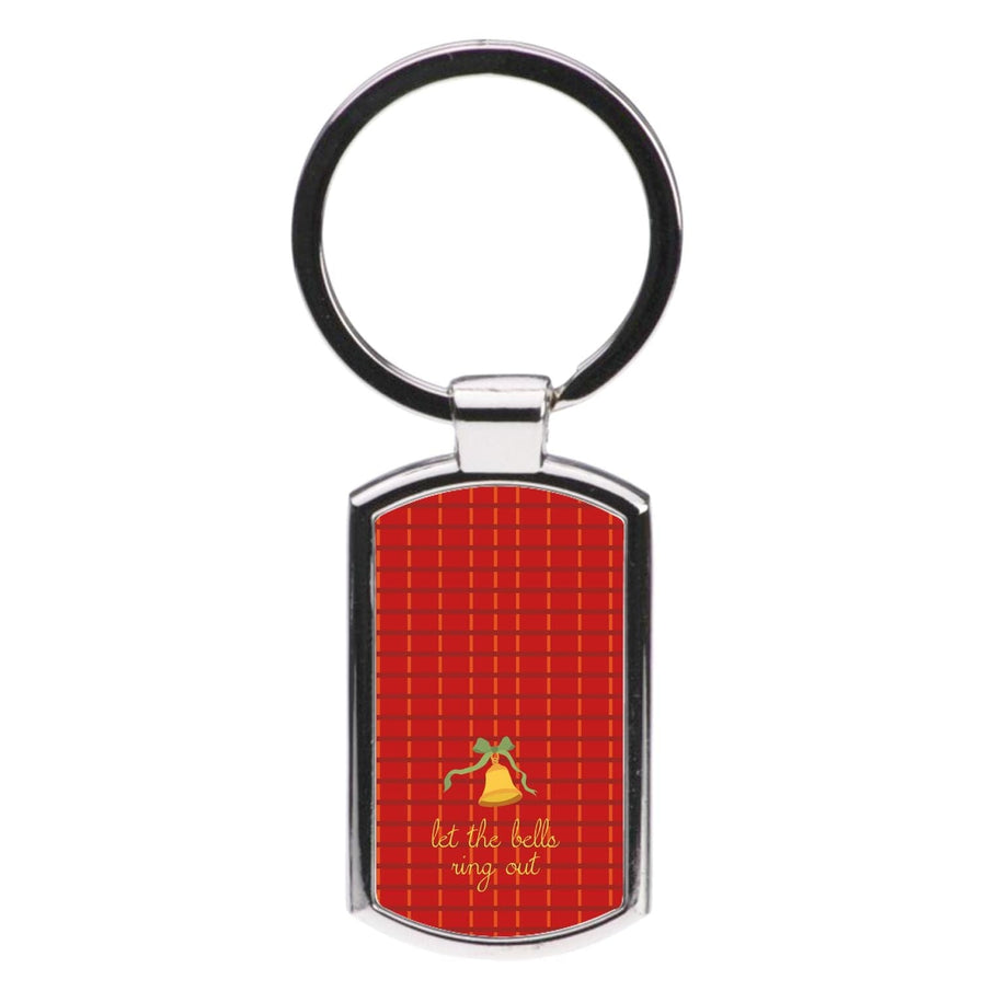 Let The Bells Ring Out - Christmas Songs Luxury Keyring