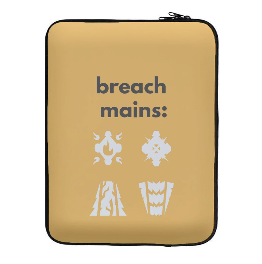 Breach Mains - Valorant Laptop Sleeve
