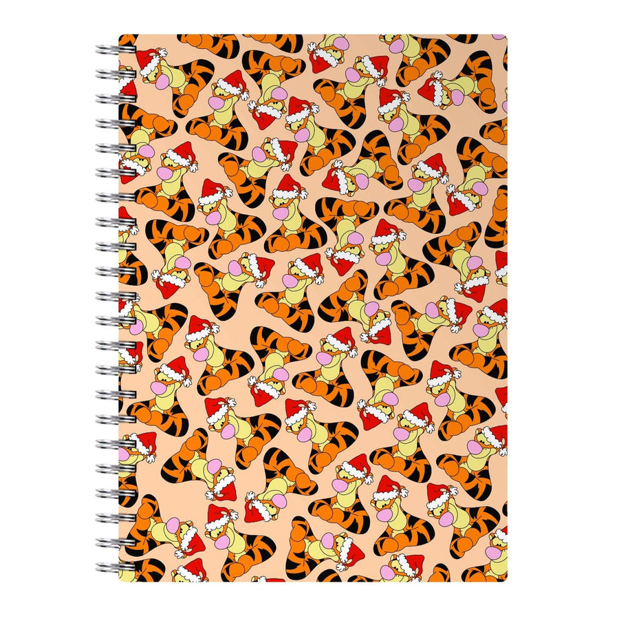 Tigger Pattern - Disney Christmas Notebook