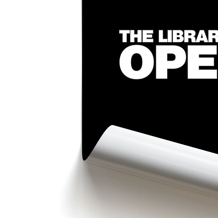 The Library is OPEN - RuPaul's Drag Race Poster