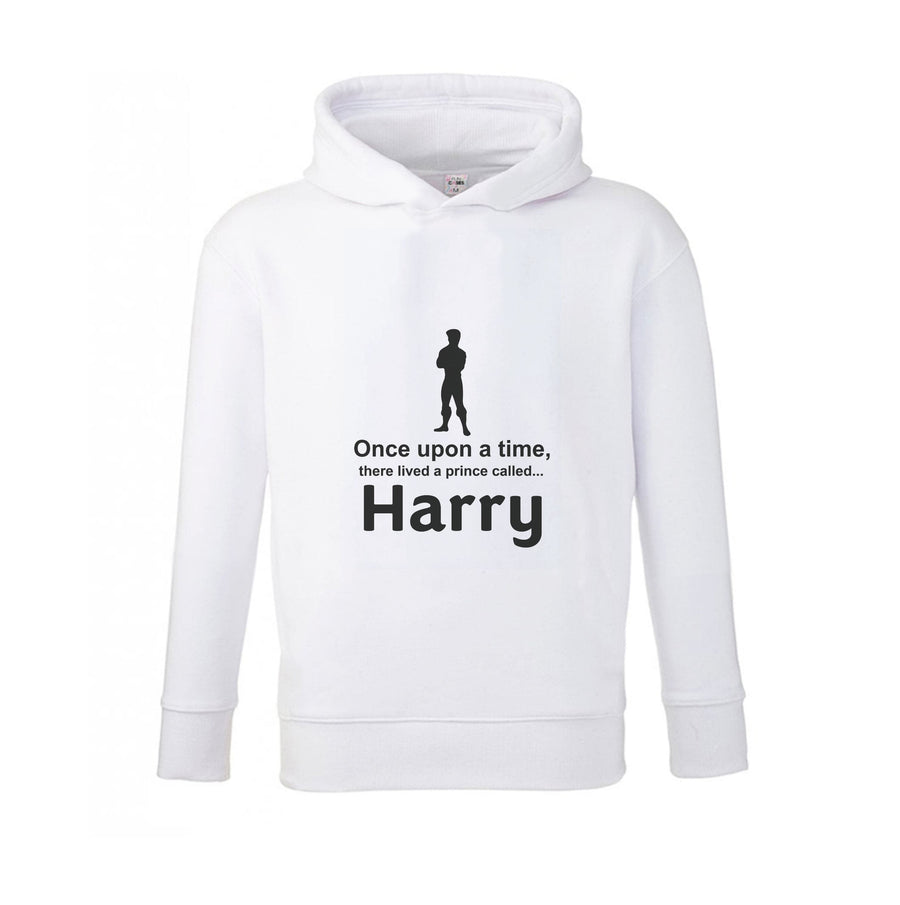 Once Upon A Time There Lived A Prince - Personalised Disney  Kids Hoodie