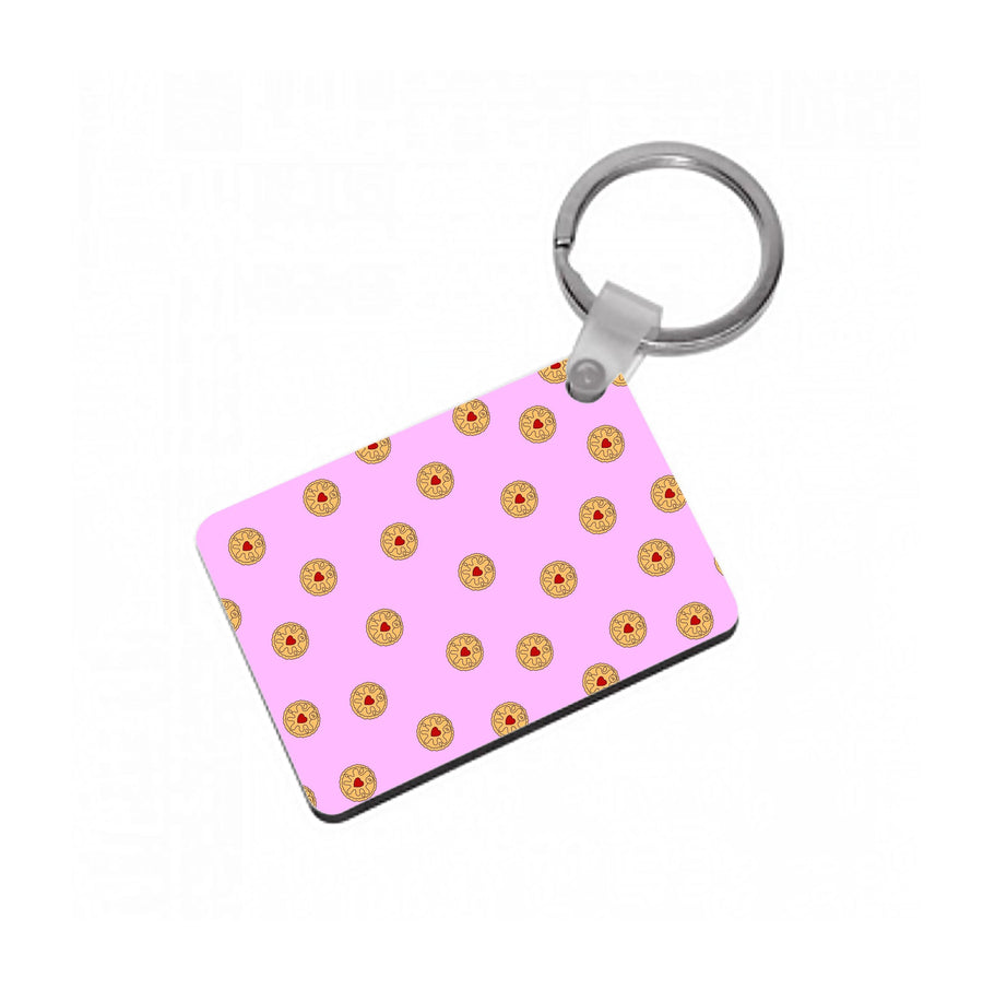 Jammy Doggers - Biscuits Patterns Keyring