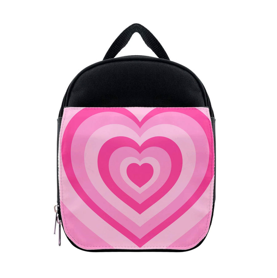 Pink - Colourful Hearts Lunchbox