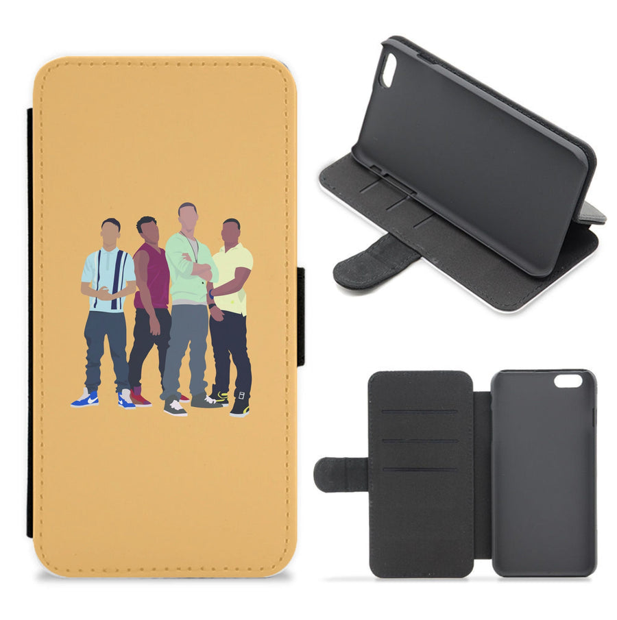 Band - JLS Flip / Wallet Phone Case