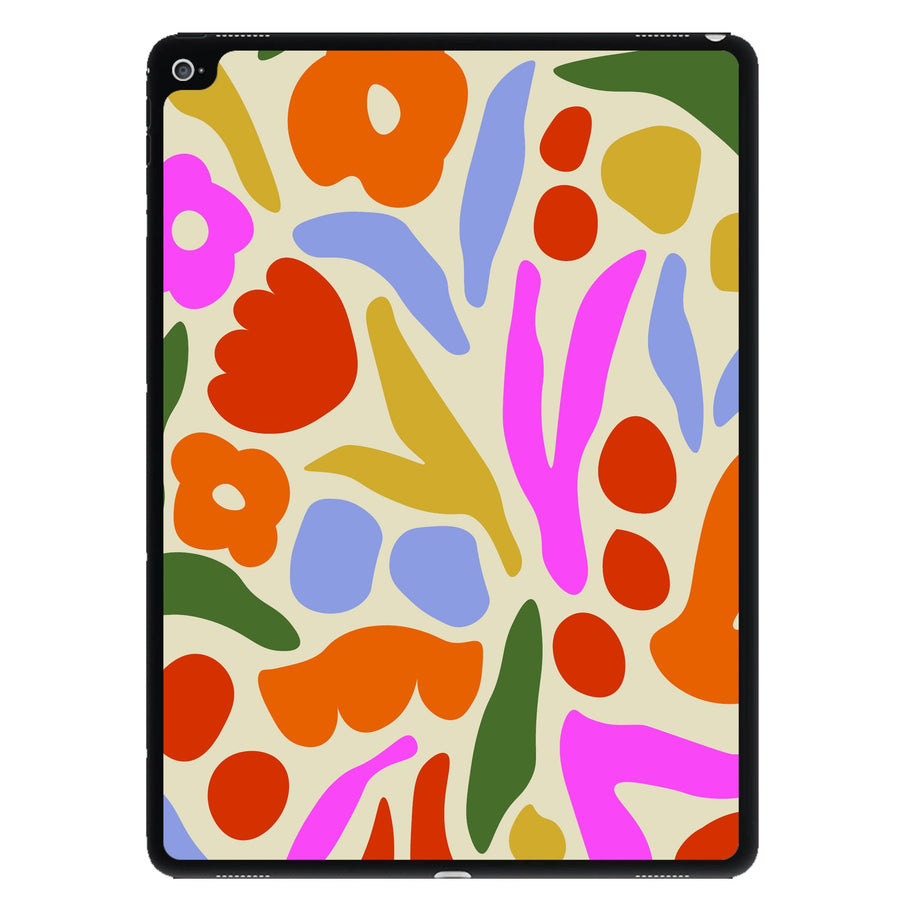 Abstract Floral Pattern - Floral iPad Case