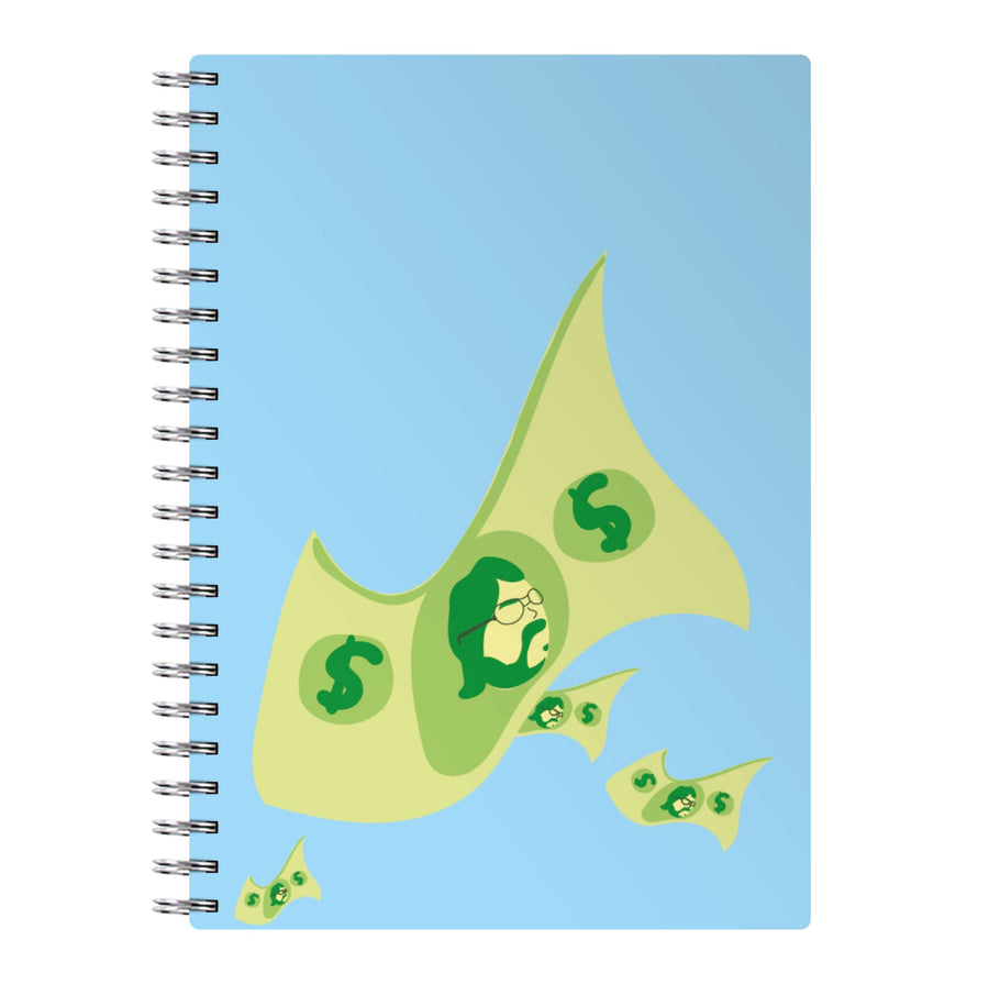 Money bill - Money Heist Notebook