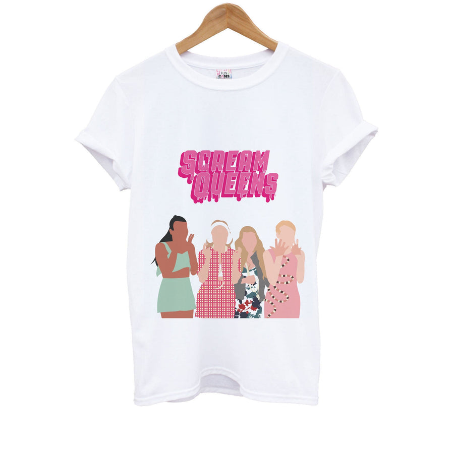 Group - Scream Queens Kids T-Shirt