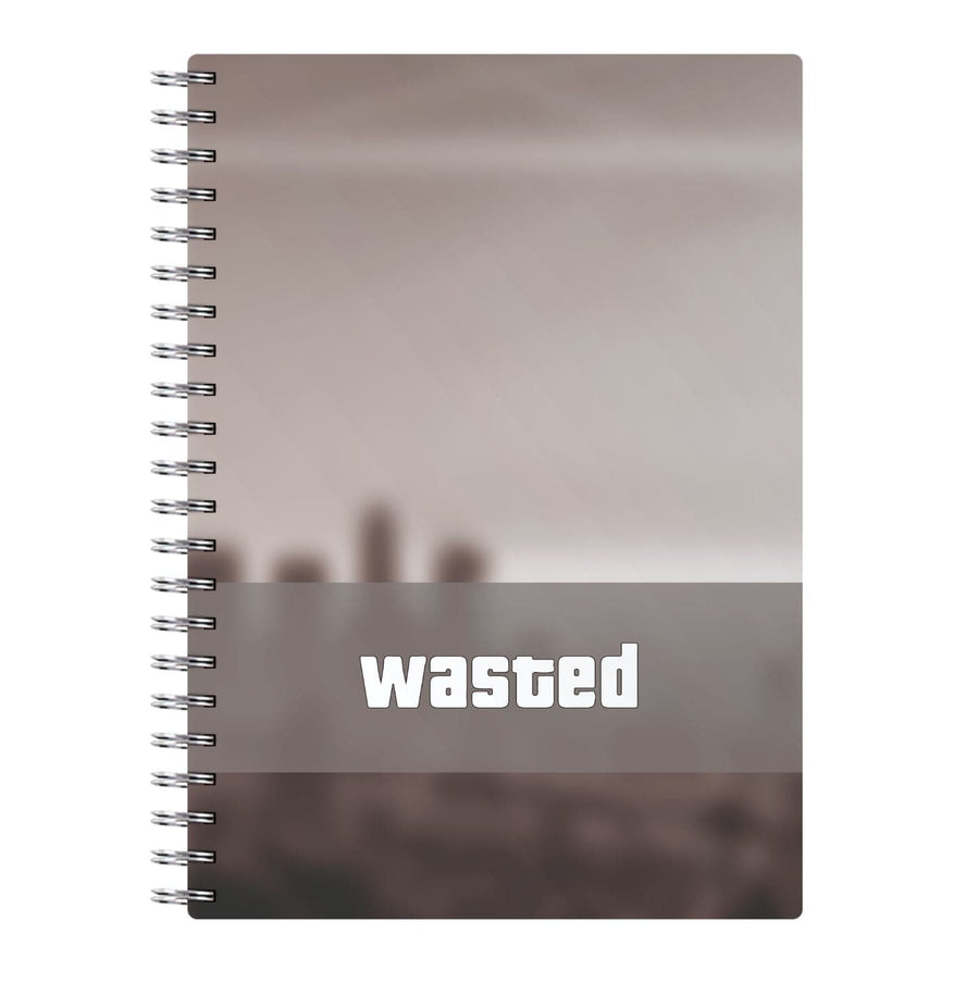 Wasted - GTA Notebook