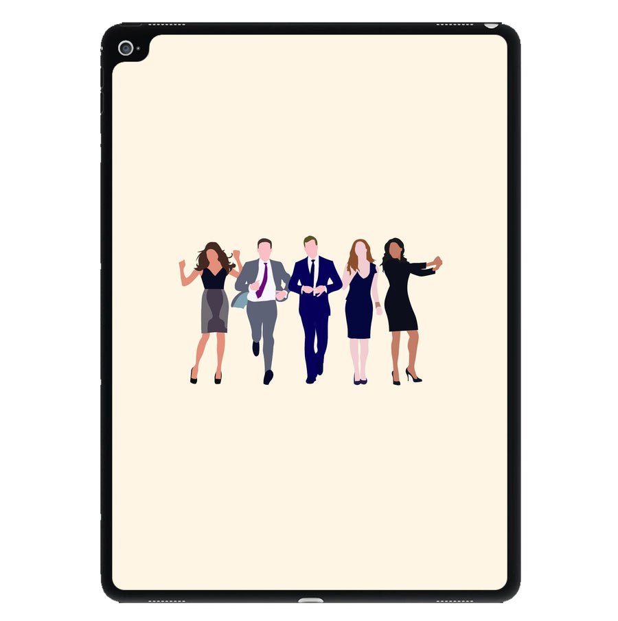 Whole Cast - Suits iPad Case
